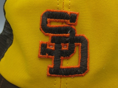 Vtg 70's-80's San Diego Padres MLB Par Cap Snapback Trucker Mesh Hat NOS! Unused - Picture 7 of 13