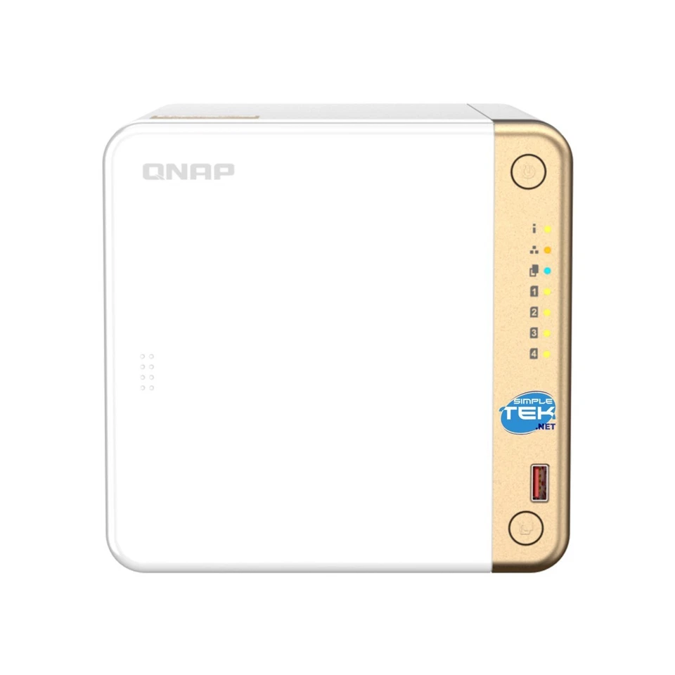 Qnap TS-462 4-Bay NAS HDD 64TB Preinstalled (4 X 16TB) + 2 X M.2 PCIe - Image 3 of 4