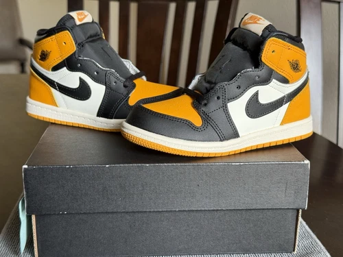 Taglia 10C Air Jordan 1 Retro High OG "Taxi" (TD)