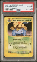 Dark Venusaur #7 Best of Game Winner Promo (2003)