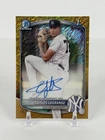 2025 Bowman Chrome 1st Prospect Auto Carlos Lagrange Gold Shimmer /50 Yankees