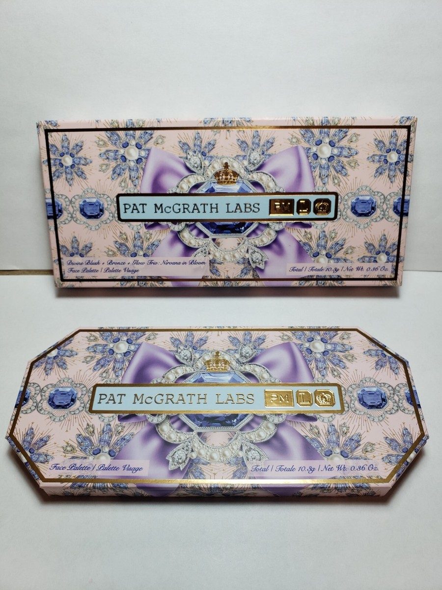 Pat McGrath Labs Divine Blush Bronze Glow Trio NIRVANA IN BLOOM Face Palette