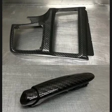 2006-11 Civic Carbon Shifter Trim Kit Hydro Dipped Dip Vtec Jdm shift Password