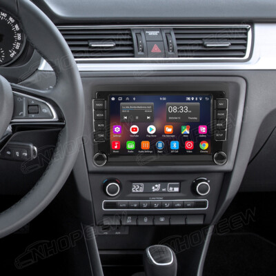 Android 13 Autoradio GPS NAVI WIFI Bluetooth Für Skoda Rapid Spaceback 2012-2020
