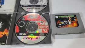 Sega Saturn King of Fighters 95, 96, 97 Japan with KOF95 cartridge