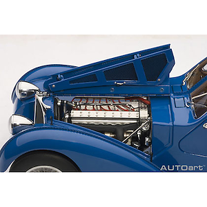 Auto art 1/18 Bugatti Type 57SC Atlantic 1938 (Blue / Wire Spoke