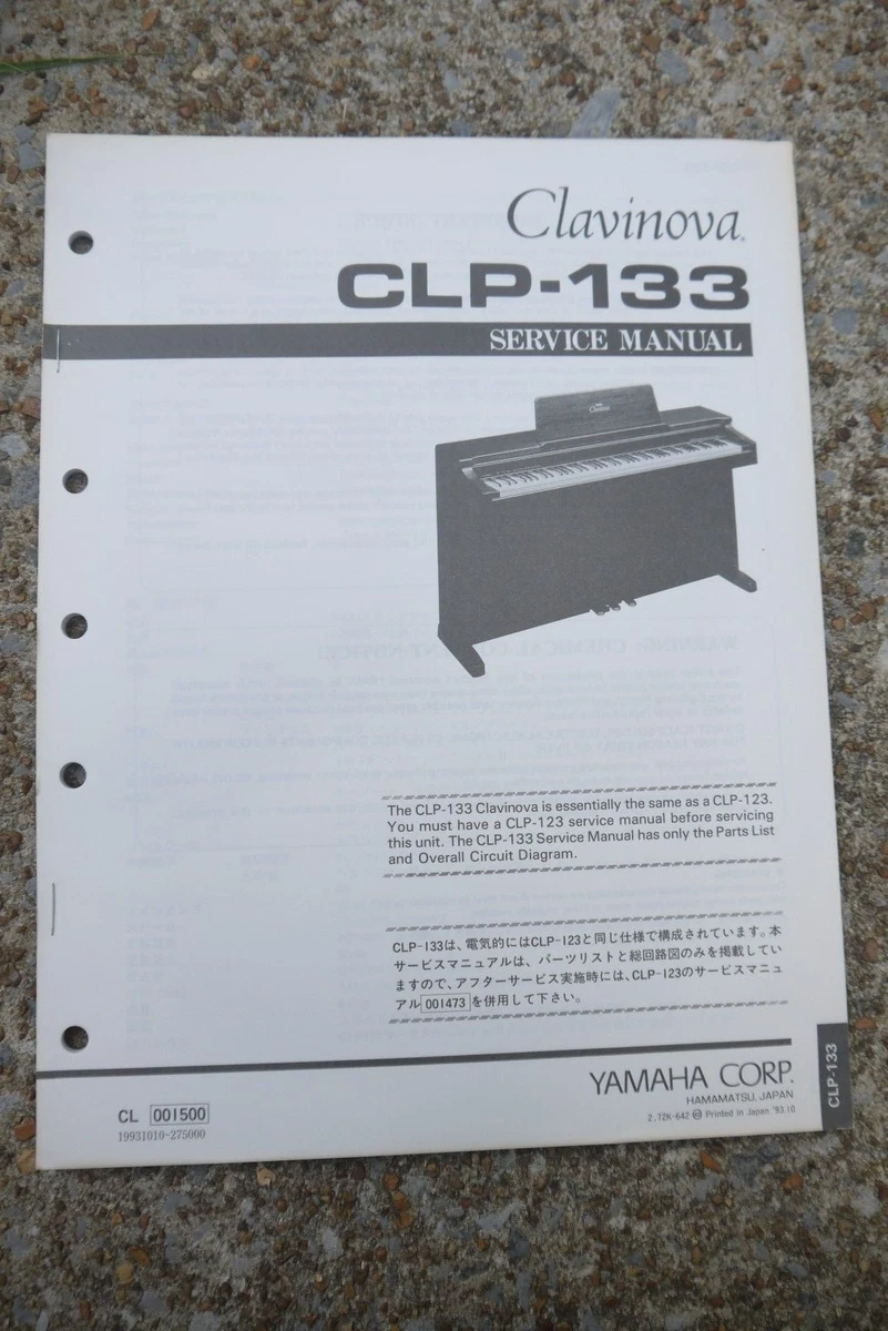 Yamaha clavinova outlet clp 133 price