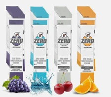 G Zero Powder Packets Variety Pack, Pack of 40, 4 Flavors check BB!