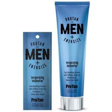 Pro Tan for Men + Energize Invigorating Intensifier sunbed tanning lotion cream
