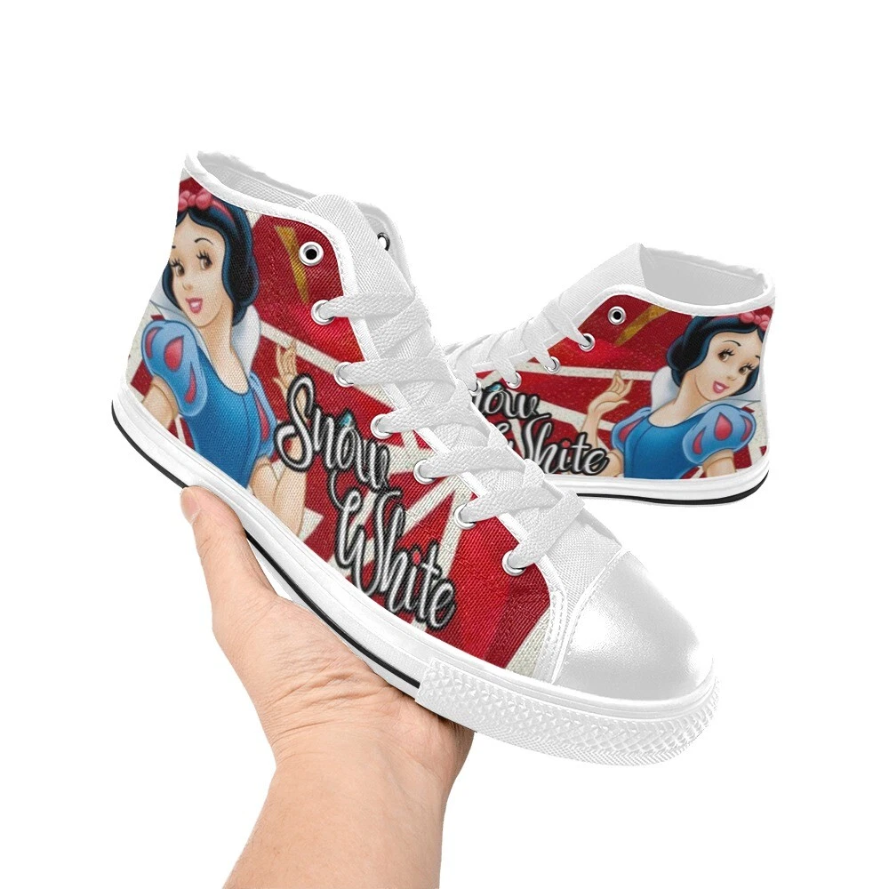 Snow White High Top Sneakers