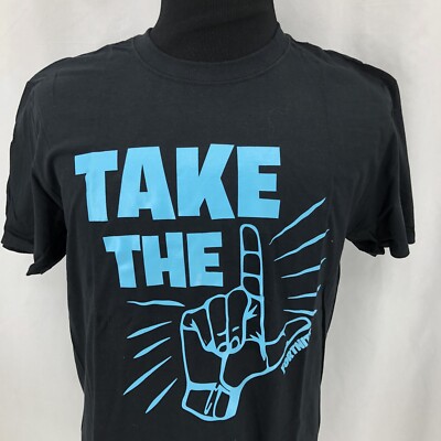 Fortnite Epic Games Black Blue Graphic Short Sleeve Take The L T Shirt Medium