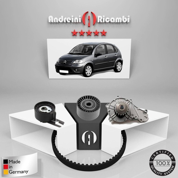 Set Vertrieb + Wasserpumpe Xcitroen C3 1.6 HDI 16V 80KW 109CV 2005->-image