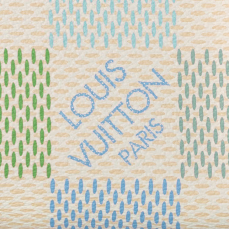 NIB Louis Vuitton OnTheGo MM Cream/Pistachio N40518