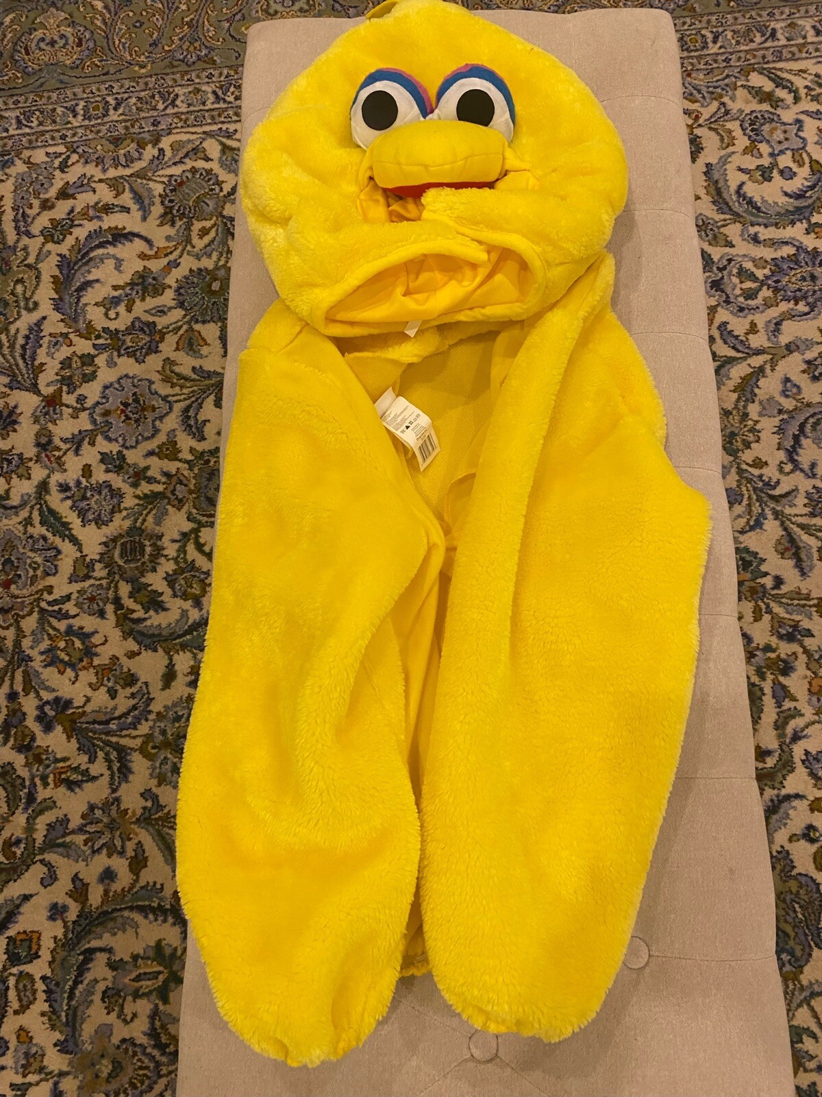 Adult Yellow Big Bird Sesame Street Costume SIZE XL N… - Gem