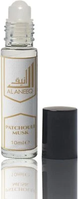 AL ANEEQ Patchouli Musk Perfume Oil Premium Unisex Musk Attar Roll On Alcohol free 10ml