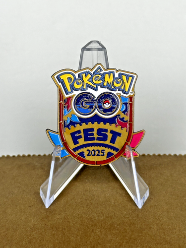 Pokemon GO Fest 2025 Pin - Limited Exclusive SUPER RARE!!!