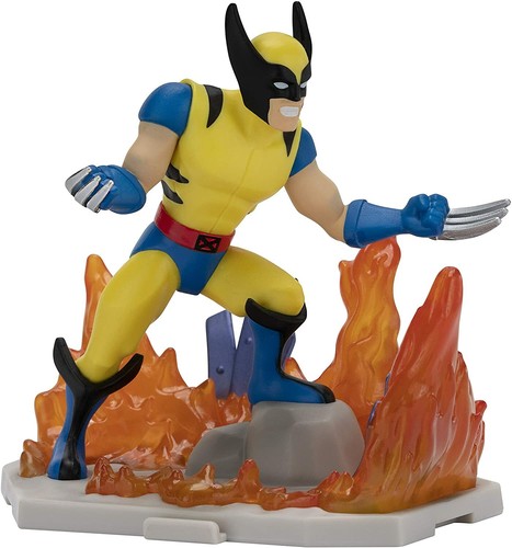 Marvel X-Men Wolverine 4" Kids Animated Cartoon Action Figure Toy Scene 13+ - Picture 4 of 7