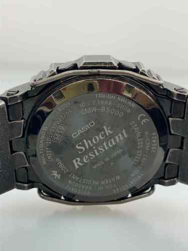 Casio G-Shock GMW-B5000V-1JR Aged Finish Stainless Bluetooth Radio Solar - Picture 3 of 5