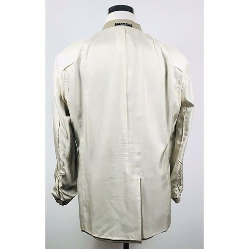 Hugo Boss 44S Sport Coat Rossellin Movie Beige 100% Wool Three Button Vented - Picture 8 of 8