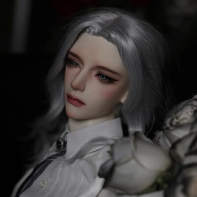 1/3 BJD Doll SD Resin Joint Eyes Face Makeup Bare Doll Uncle Handsome Aristocrat