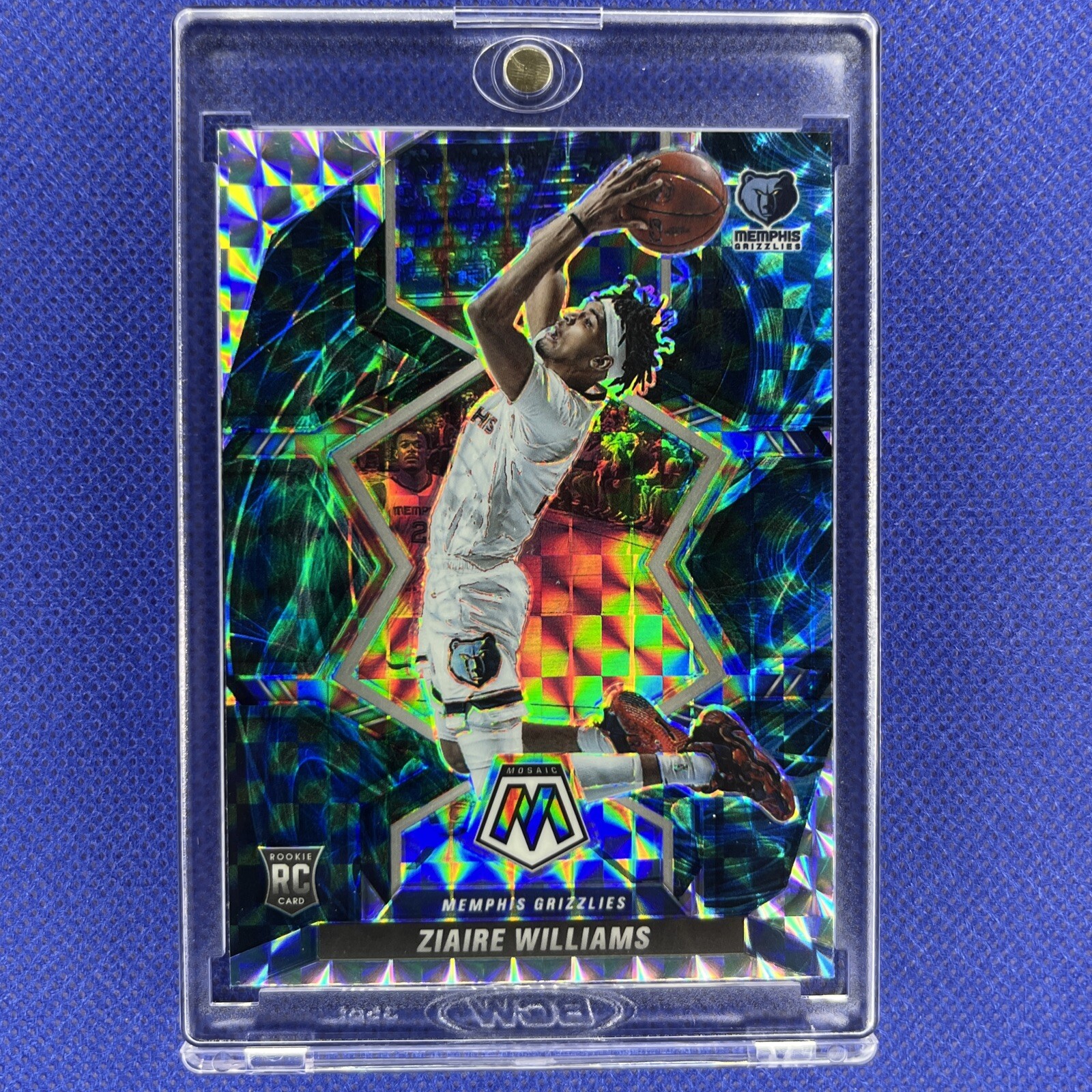 Zaire Ziaire Williams - Genesis - Case Hit - 2021-22 Mosaic RC #216 Grizzlies