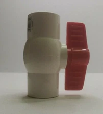 B & K PVC SCHEDULE 40 - BALL VALVE, 107-634HC 3/4" - 150 PSI