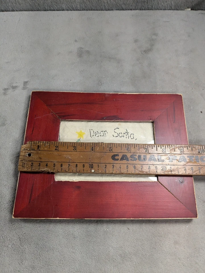 "Marco de fotos independiente Querido Santa I Can Explain vacaciones de Navidad 3,5"" X 5,5""" Foto 3 de 4