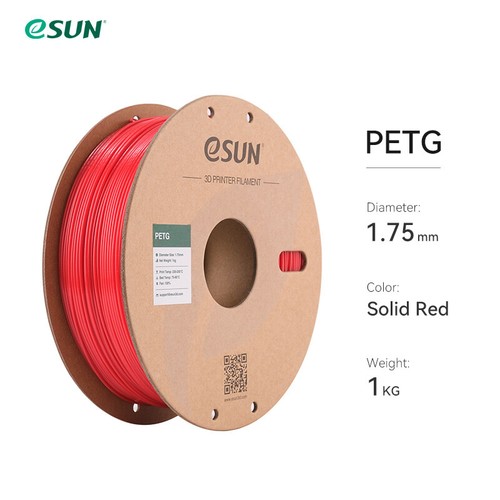 eSUN Drukarka 3D PETG ABS + Filament matowy 1,75 mm 1 kg 2,2 funta Szpula Wysoka wytrzymałość - Zdjęcie 10 z 45