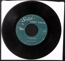 BOBBY DARIN IF A MAN ANSWERS/TRUE, TRUE LOVE/SERMON OF SAMSON/...VINYL 45 50-115