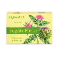 Erbamea Fegato Forte Integratore Alimentare Depurativo, 24 Compresse