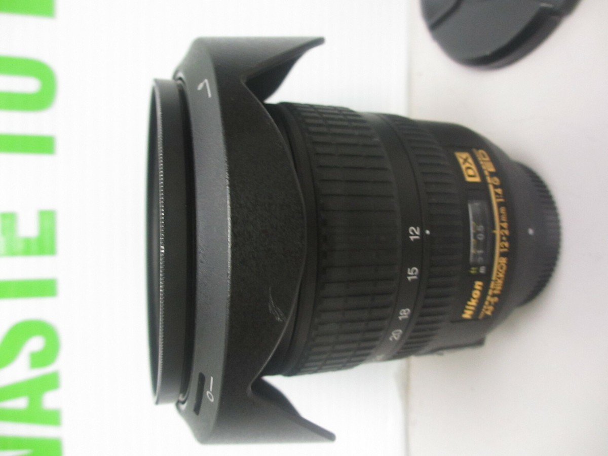 Nikon DX AF-S Nikkor 12-24mm 1:4 G ED w/ Tiffen 77mm UV Len Nikon DX AF-S Nikkor 12-24mm 1:4 G ED w/ Tiffen 77mm UV Len