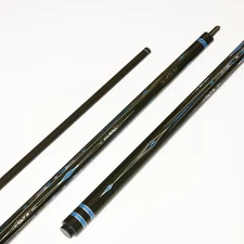 Fury Tempest AF-2 3D Printed Pool Cue + 12.5mm Low Deflection Carbon Fiber Shaft