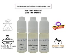 Designer Inspired Fragrance Oil For Candle Making Wax Melts Diffusers Aroma 10ml