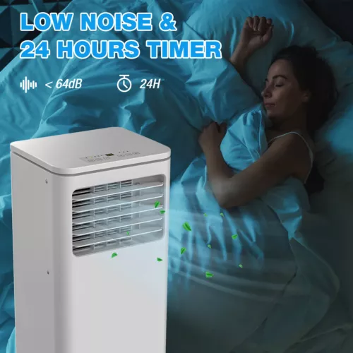 Portable Air Conditioner 9000BTU Dehumidifier 3in1 Cooling Mobile Cooler Fan Kit - Picture 11 of 12