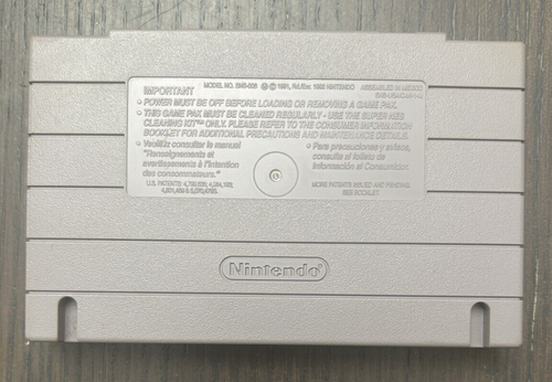 Super Nintendo MEGA MAN X AUTHENTIC ORIGINAL Only Cartridge Tested & Works - Picture 2 of 4