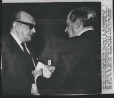 1960 Press Photo OAS Vergilio Diaz Ordanez Vicente Sanchez Gavito