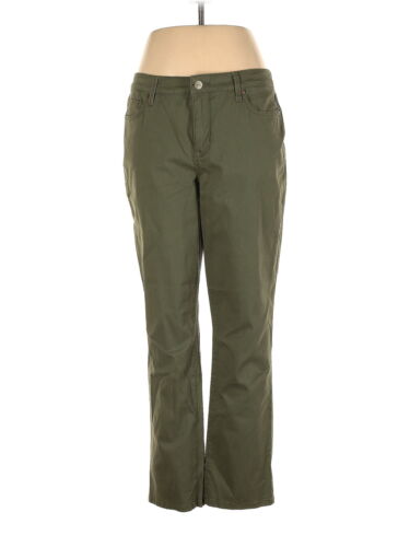 New Directions Women Green Jeans 12