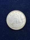 1960 CANADIAN DIME 80% SILVER!!!