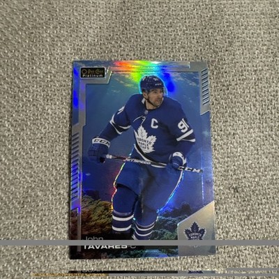 John Tavares 063/499 Aquamarine 2020-21 O-Pee-Chee Platinum Hockey #139 NHL SP