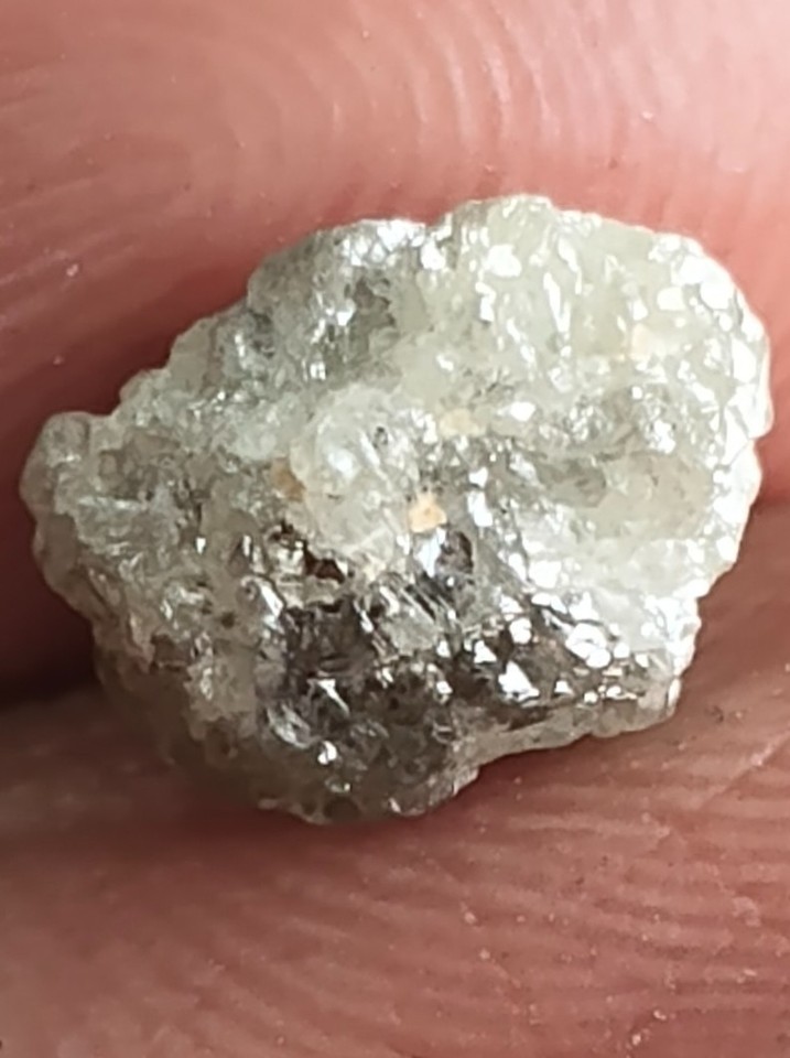 2.40 Ct Natural Silver African Rough Diamond Raw Uncut Loose Rare ...