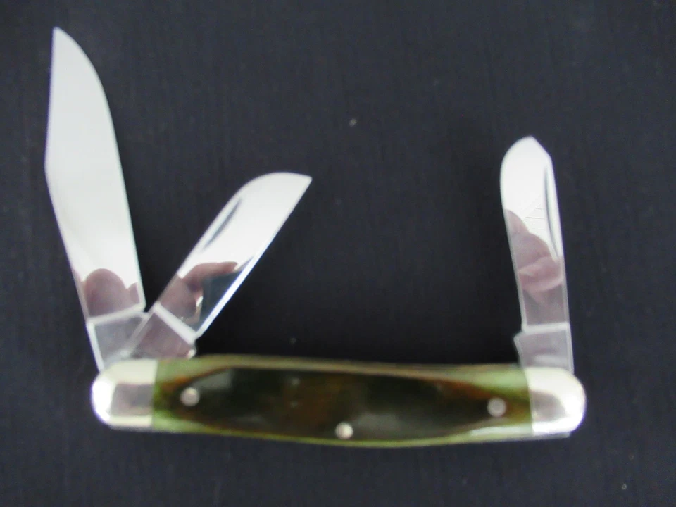 Cuchillo de ganadero BOKER Solingen Alemania STORYTELLERS Jesse Chisholm HUESO VERDE Foto 2 de 4