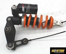 09-16 KTM 1190 RC8R WP REAR BACK SHOCK ABSORBER SUSPENSION COIL RESERVOIR