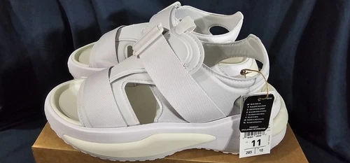 Sandali Adidas MEHANA platform bianchi IF8183 donna taglia 11 nuovi senza scatola