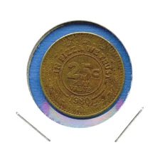 Chuck E Cheese Pizza 1980 Arlington, TX 25c Play Value Gaming Token Coin