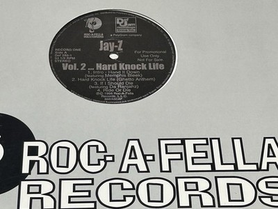 JAY Z DOUBLE LP HARD KNOCK LIFE VOL 2