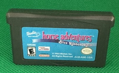 Barbie Horse Adventures Blue Ribbon Race Spiel - Nintendo Gameboy Advance (GBA)