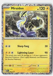 Miraidon 003/015 McDonald's 2024 Holo Promo