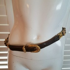 Beautiful genuine leather belt