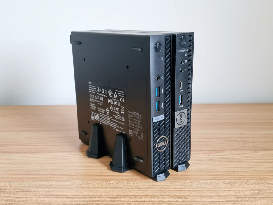 Mini PC Dual stand and holder for 2 Dell HP Lenovo Micro PCs and all MFF models - Image 3 of 4