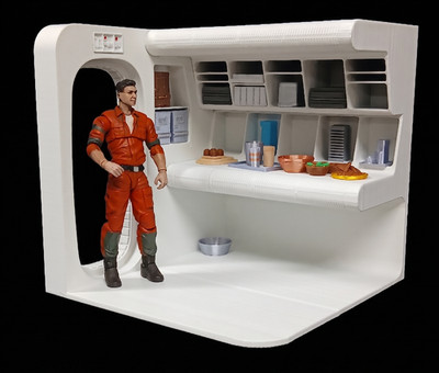 LARS HOMESTEAD 1:18 scale DIORAMA WITH ACCESSORIES for 3.75'' FIGURE STAR WARS